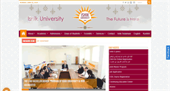 Desktop Screenshot of ishik.edu.iq